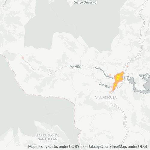 Bedrijfsconcentratie in Postcode 39200 - Spanje
