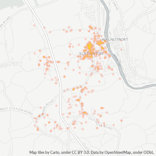 Mkusanyiko wa Biashara katika Posta 18080 - Slatington, Pennsylvania
