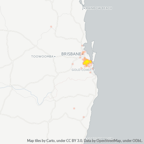 Dami ng Negosyo sa Postal Code 4207 - Bahrs Scrub, Queensland
