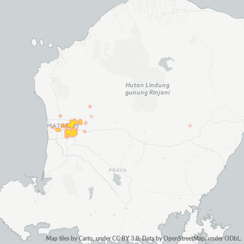 Dami ng Negosyo sa Postal Code 83237 - Mataram, West Nusa Tenggara