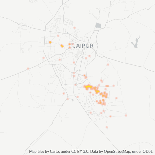Dami ng Negosyo sa Postal Code 302025 - Jaipur, Rajasthan