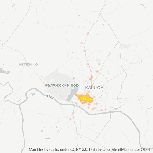 Dami ng Negosyo sa Postal Code 248001 - Kaluga, Kaluga Oblast