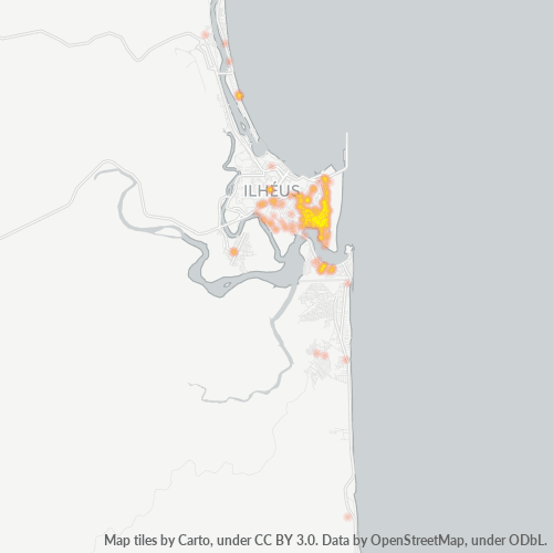Dami ng Negosyo sa Postal Code 45653-000 - Ilhéus, Bahia