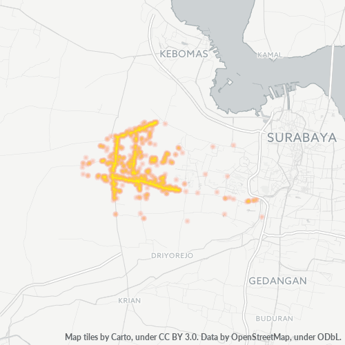 Bedriftskonsentrasjon i Postnummer 61174 - Surabaya, Jawa Timur