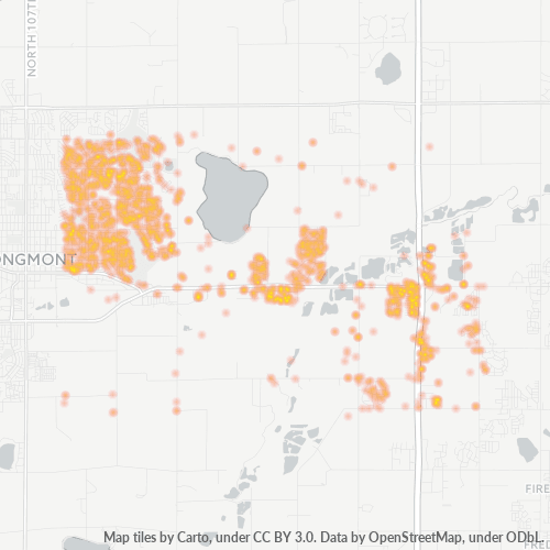 Virksomhedskoncentration i Postnummer 80504 - Longmont, Colorado