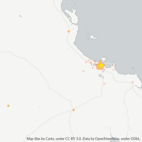 Dami ng Negosyo sa Postal Code 4810 - North Ward, Queensland