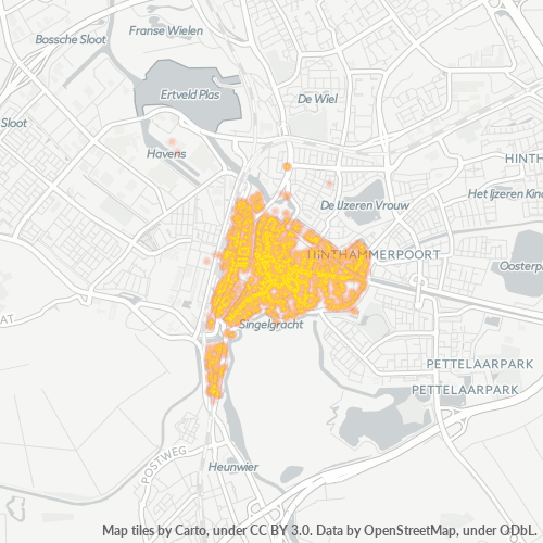 Dami ng Negosyo sa Postal Code 5211 - 's-Hertogenbosch, Provincie Noord-Brabant