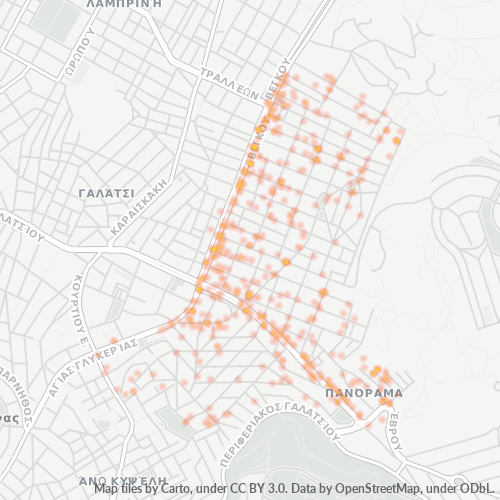 Dami ng Negosyo sa Postal Code 111 47 - Galátsi, Attica
