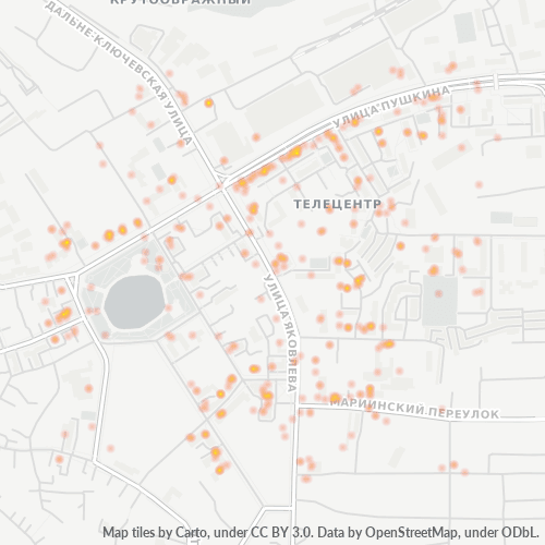 Dami ng Negosyo sa Postal Code 634003 - Tomsk, Tomsk Oblast