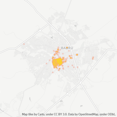 Dami ng Negosyo sa Postal Code 17014-000 - Bauru, São Paulo