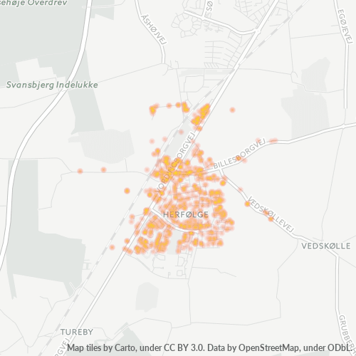 Dami ng Negosyo sa Postal Code 4681 - Herfølge, Region Sjælland