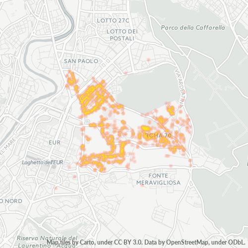 Dami ng Negosyo sa Postal Code 00142 - Roma, Lazio