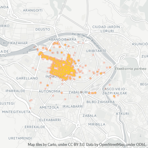 Dami ng Negosyo sa Postal Code 48011 - Bilbao, Bayang Basko