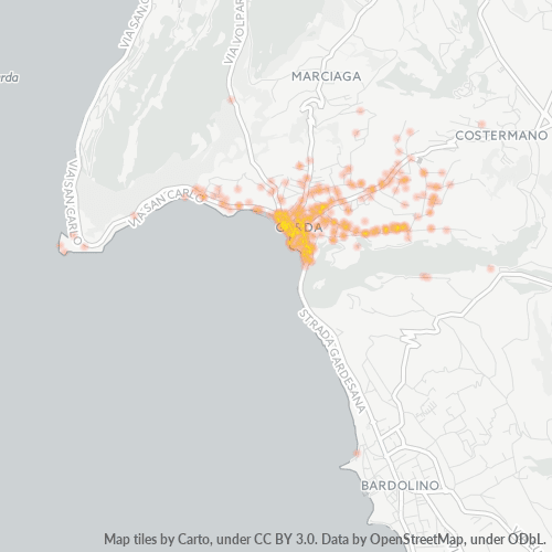 Dami ng Negosyo sa Postal Code 37016 - Costermano, Veneto