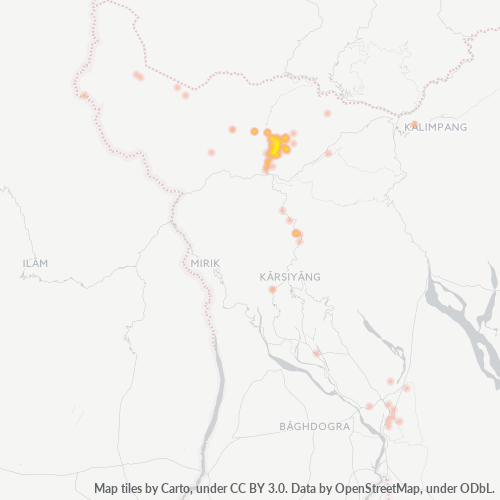 Dami ng Negosyo sa Postal Code 734101 - Dārjiling, West Bengal