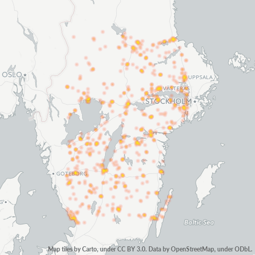 Dami ng Negosyo sa Postal Code 436 34 - Askim, Västra Götalands län