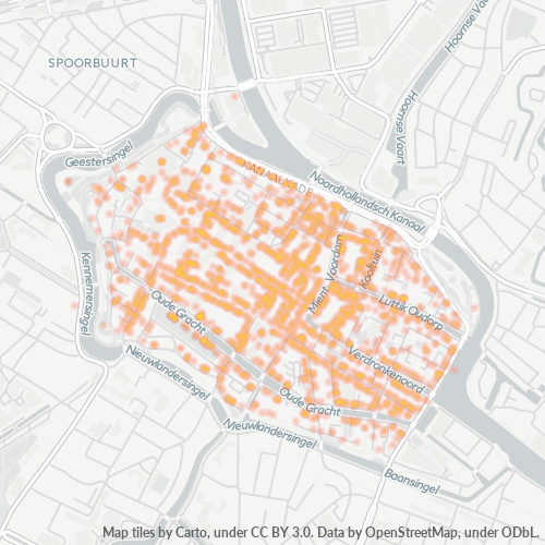 Dami ng Negosyo sa Postal Code 1811 - Alkmaar, Provincie Noord-Holland