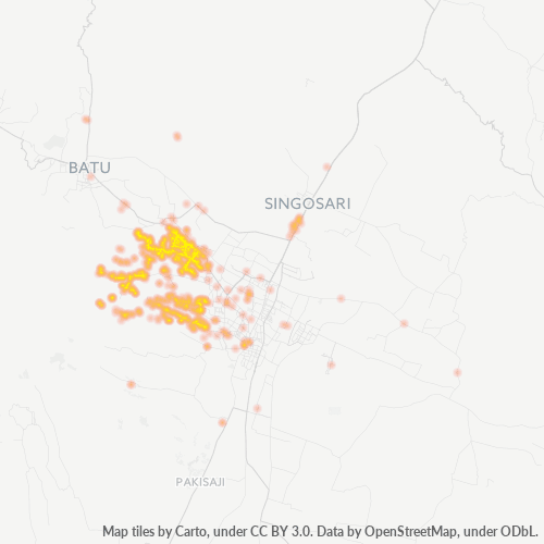 Dami ng Negosyo sa Postal Code 65151 - Malang, Silangang Java