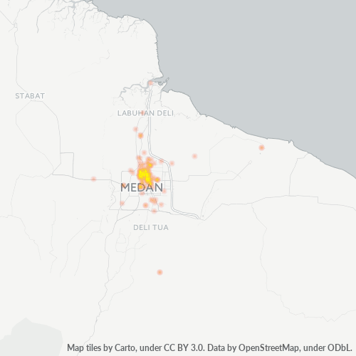 Dami ng Negosyo sa Postal Code 20235 - Medan, Sumatera Utara