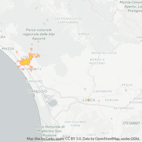 Dami ng Negosyo sa Postal Code 55047 - Italya