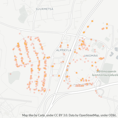Dami ng Negosyo sa Postal Code 00770 - Vallila, Uusimaa