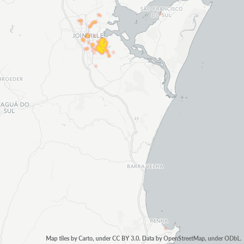 Dami ng Negosyo sa Postal Code 89230-000 - Joinville, Santa Catarina