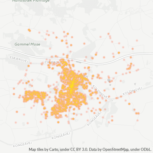 Mkusanyiko wa Biashara katika Posta 6600 - Vejen, Region Syddanmark