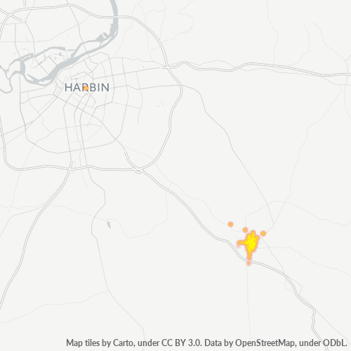 Dami ng Negosyo sa Postal Code 150300 - Harbin, Heilongjiang