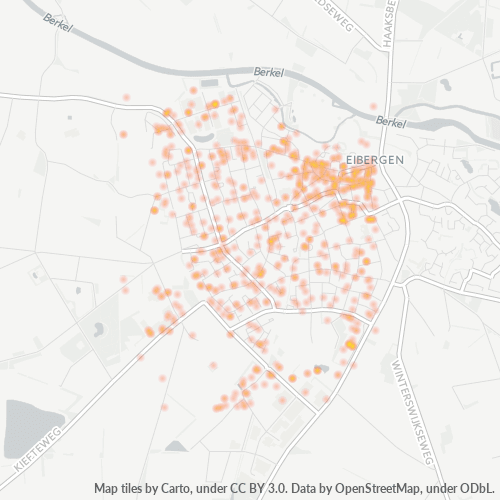 Dami ng Negosyo sa Postal Code 7151 - Eibergen, Provincie Gelderland