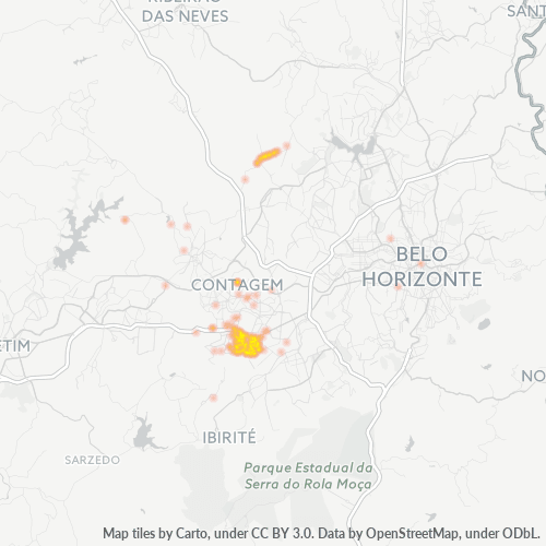 Dami ng Negosyo sa Postal Code 32240-000 - Contagem, Minas Gerais