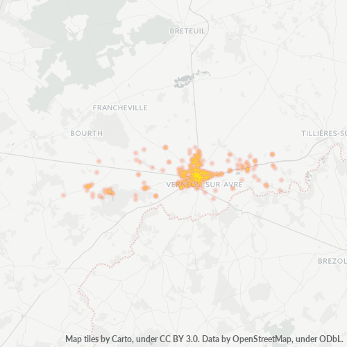 Dami ng Negosyo sa Postal Code 27130 - Mandres, Ilayang Normandia