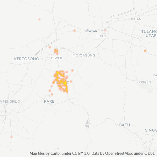Dami ng Negosyo sa Postal Code 61473 - Ngoro, Silangang Java