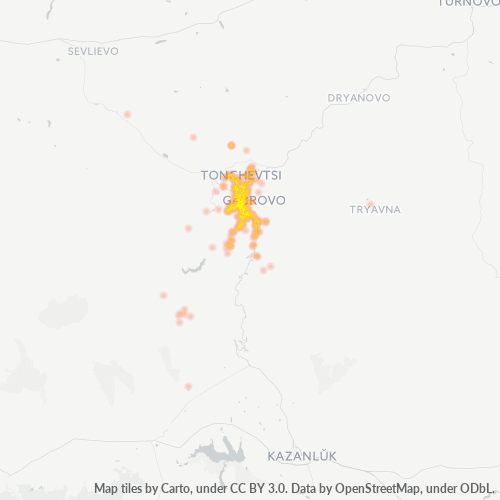 Dami ng Negosyo sa Postal Code 5300 - Gabrovo