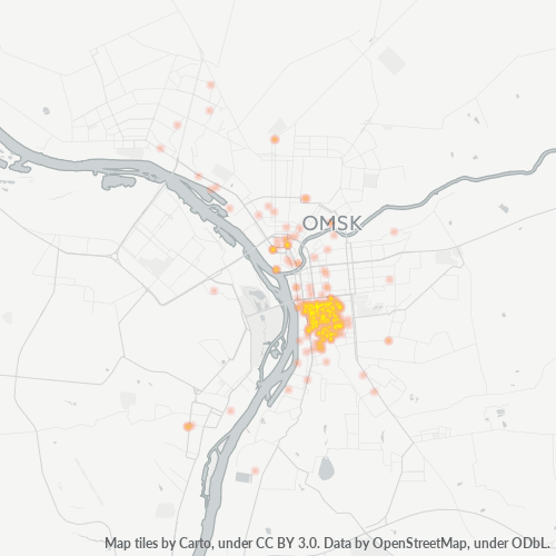 Dami ng Negosyo sa Postal Code 644046 - Omsk, Omsk Oblast