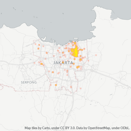 Dami ng Negosyo sa Postal Code 14250 - Jakarta