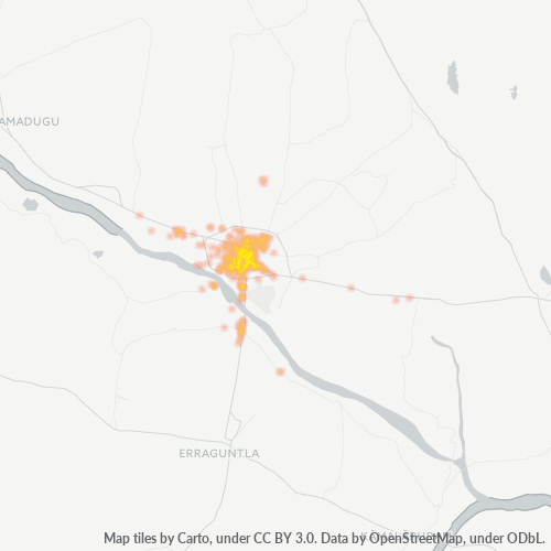 Dami ng Negosyo sa Postal Code 516360 - Proddatūr, Andhra Pradesh