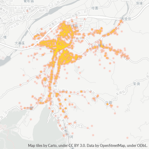 Bedrijfsconcentratie in Postcode 237 - Sanxia, Taipei (stad)