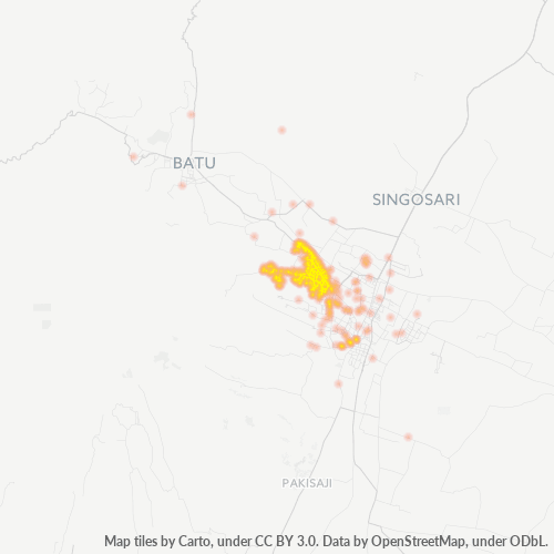 Dami ng Negosyo sa Postal Code 65144 - Malang, Silangang Java