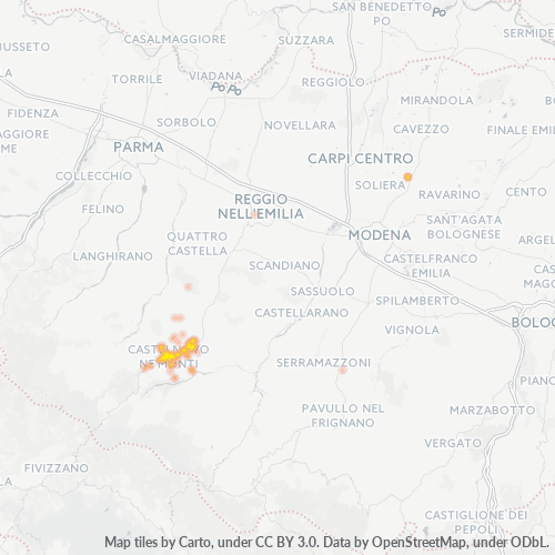Dami ng Negosyo sa Postal Code 42035 - Italya