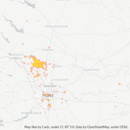 Dami ng Negosyo sa Postal Code 412114 - Pune, Maharashtra