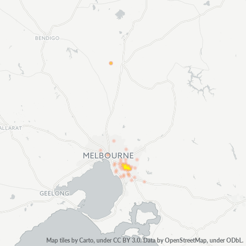 Dami ng Negosyo sa Postal Code 3170 - Mulgrave, Victoria