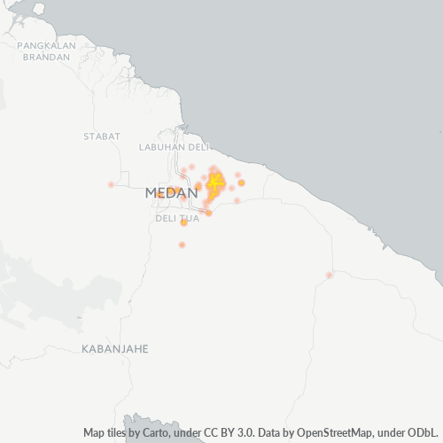 Dami ng Negosyo sa Postal Code 20372 - Medan, Sumatera Utara
