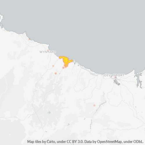 Dami ng Negosyo sa Postal Code 7320 - Tasmania