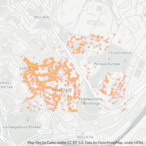 Dami ng Negosyo sa Postal Code 48004 - Bilbao, Bayang Basko