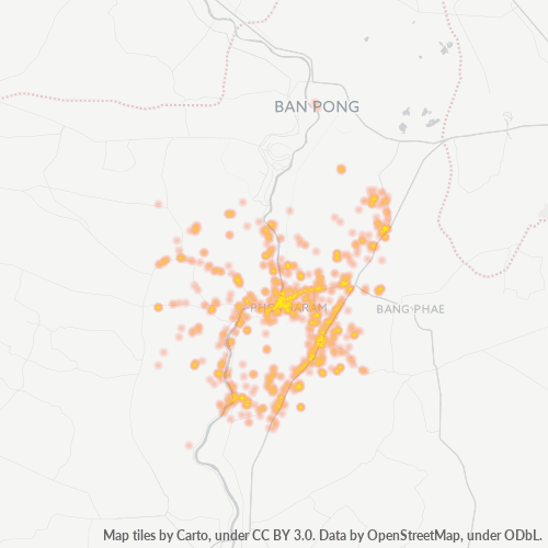Dami ng Negosyo sa Postal Code 70120 - Photharam, Changwat Ratchaburi