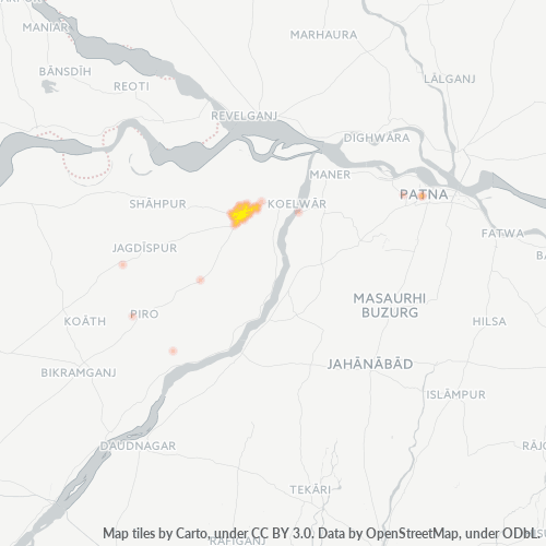 Dami ng Negosyo sa Postal Code 802301 - Arrah, State of Bihār