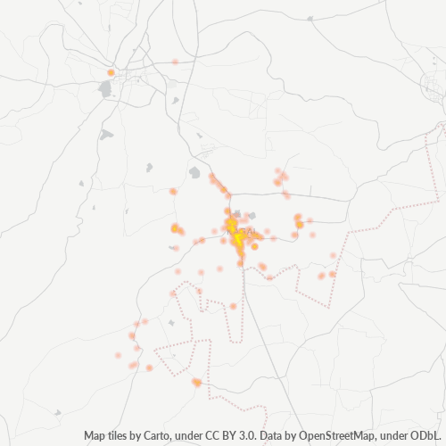 Bedrijfsconcentratie in Postcode 416216 - Maharashtra