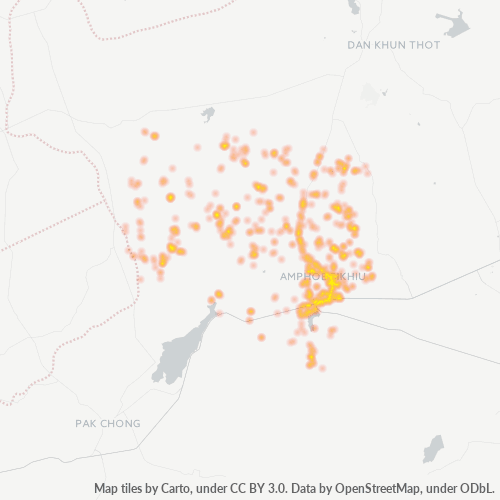 Dami ng Negosyo sa Postal Code 30140 - Sikhio, Lalawigan ng Nakhon Ratchasima