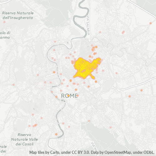 Dami ng Negosyo sa Postal Code 00198 - Roma, Lazio