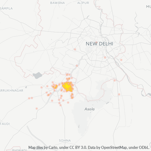 Dami ng Negosyo sa Postal Code 122009 - Delhi